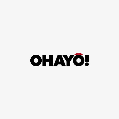 OHAYÔ! branding font create graphicdesign logo logo branding