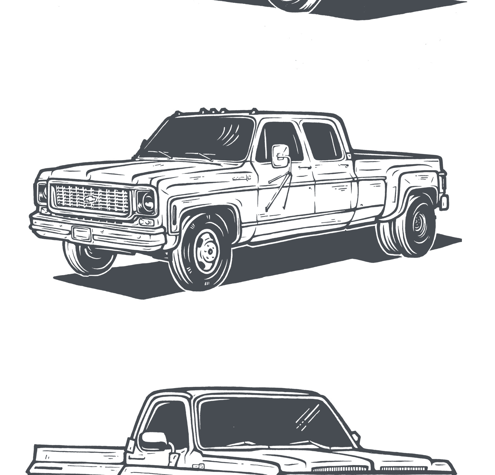 Chevy Trucks 1967-1988 by Joseph Cornelia on Dribbble, حجم الصورة 1600x1536