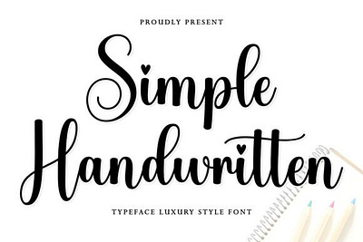 Simple Handwritten font classy