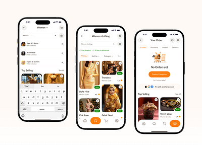 Luxury Shopping Mobile App UIUX Concept app design application best app design checkout e commerce design e shop ecommerce fashion ios luxury marketplace minimal design mobile mobile app modern ui online store payment shopping ui ux