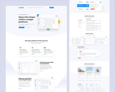 Sass Landing Page blog design agency design team faqs pricing product landing page sass sass landing page software agency software landing page testimonilas zainiklab