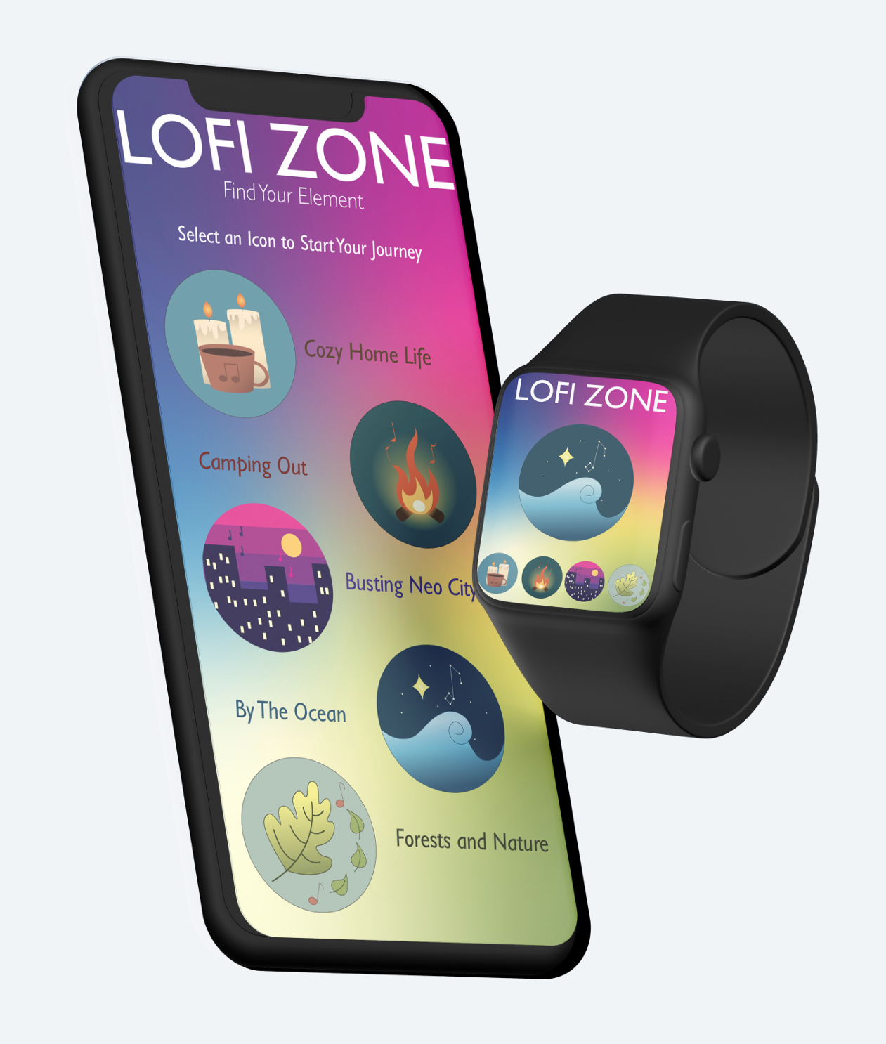 LOFI ZONE: Visual Systems Project by Lillian Patterson on Dribbble