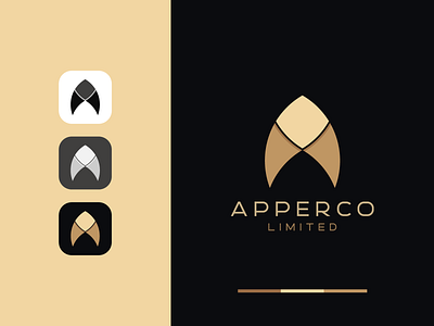 A Abstract Flat Logo Design Concept - Flat A Logo Mark app brand identity branding concept corporate creative design elegant logo flat flat design icon logo logo branding logo design logo designer logotype luxury logo minimal typography vector