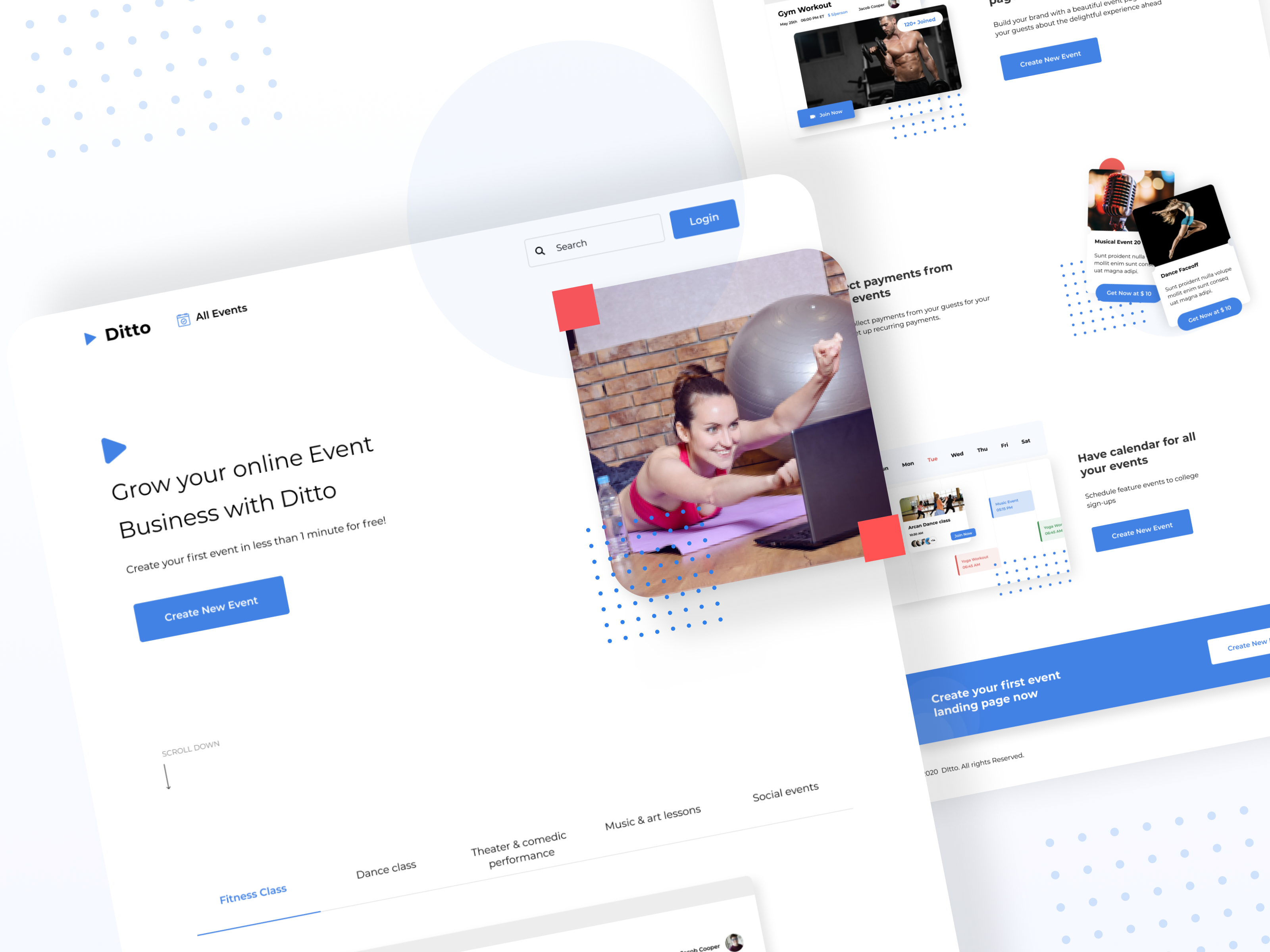 Example of Website Design + Development 