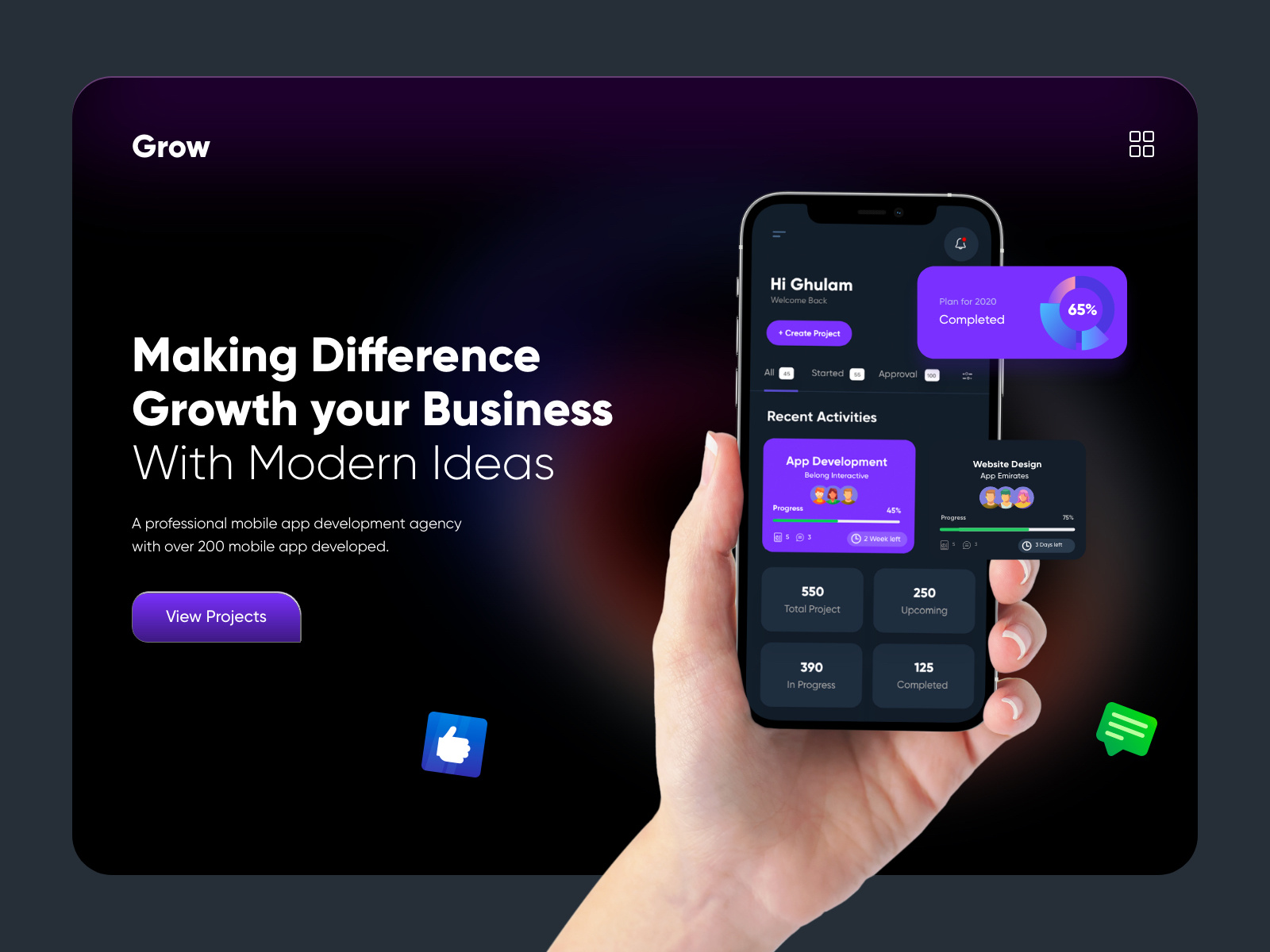 Example of Website Design With Html & Css (5 Pages)