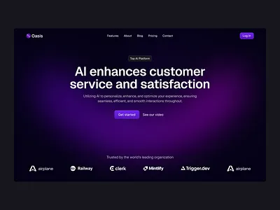 AI Task Manager dashboard landing page dashboard web management app productivity project management project management tool project manager task app task list task management task management app task tracking team building team communication team management teamwork time tracking web web design website