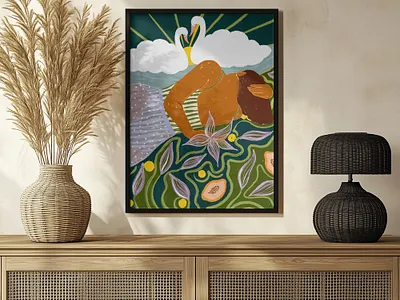 Dreamer's Swan Clouds plant lady