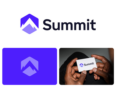 Summit logo design brand branding icon identity logo logo design logo designer logo mark logodesign logos logotype mark modern logo symbol vector