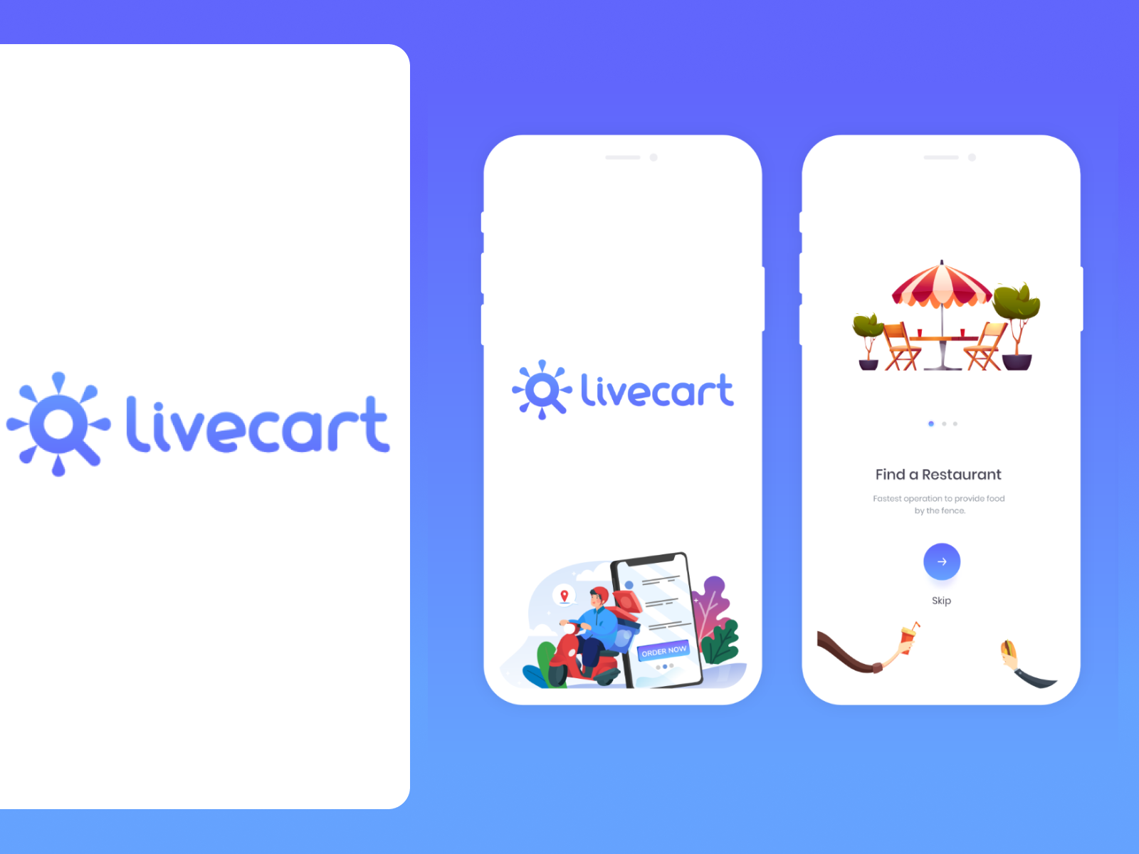 Livecart app design mobile app ui ui ux design user interface