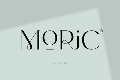 Moric Typeface design elegant font fashion fashion font fashion typeface fonts lettering logo minimal modern modern fashion professional sans serif sans serif font sans serif fonts serif serif font typeface typography unique font
