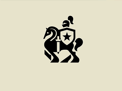 KNIGHT branding design horser icon identity illustration knight logo marks symbol ui vector