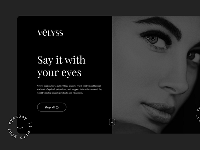 Fashion Brand Website beauty creativerafat ecommerce elegant eye lash fashion female figma landing page luxury maxrafat products style trendy ui us website