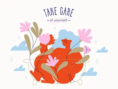 Body Positivity body branding design flat graphic design woman