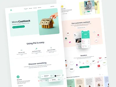 Getpei.com About page bank bank app bitcoin bitcoin wallet branding cashback design finance freelance minimal pei style ui ux web website