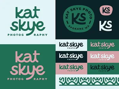Kat Skye Photo Reject 1 badge branding branding design color color palette design lettering lettering logo logo monogram patch photography pin type typography wordmark