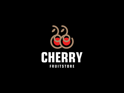 CHERRY LOGO DESIGN branding design graphic design icon illustration logo typography