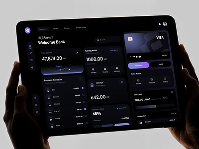 Finance Wallet Dashboard Design bank bashboard dashboard dashboard design digital bank finance finance app finance dashboard financial financial dashboard fintech fintech platform fintech wallet payment ui ux wallet