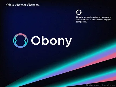 Obony Modern Technology Logo Design application brand identity brand mark branding communication computer digital futuristic identity industry letter o logo logo logo design modern logo o logo software systematic tech technolgoy transportation