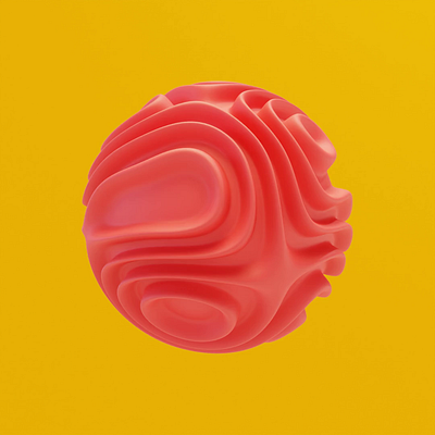 Gummy Wave Ball 3d blender branding design graphic design motion graphics