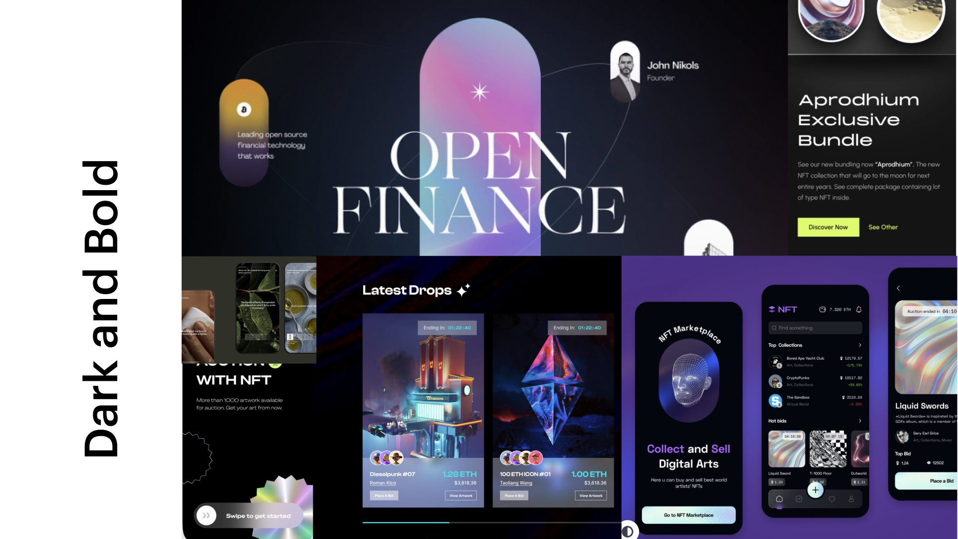 Moon NFT Marketplace by Alpana poyyail on Dribbble