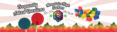 Mountain High Suckers Logo branding graphic design logo