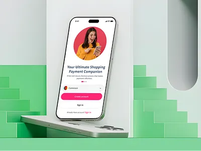 Sign in page UIUX Design country country from create account ios app login onboarding register sign up sign up from sign up page signup split screen testimonial ui