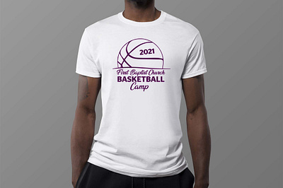 Basketball Camp Shirt design graphic design illustration logo non profit shirt t shirt