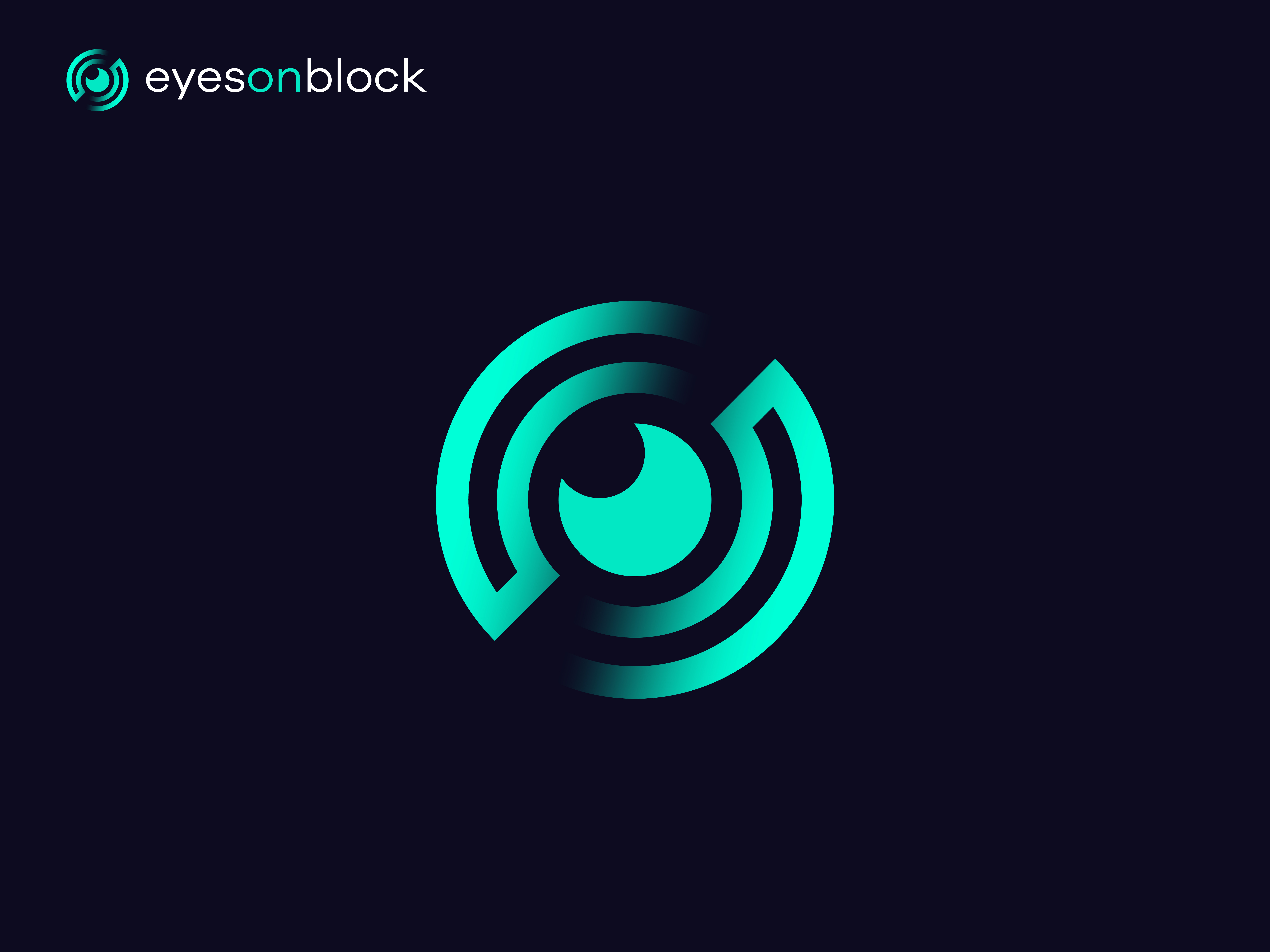 eyesblock logo design - crypto data analysis logo - crypto logo app icon block blockchain brand identity branding crypto data analysis crypto logo data analysis deep design eye eyesblock logo graphic design logo logo design logo designer masum billah minimalist modern vector