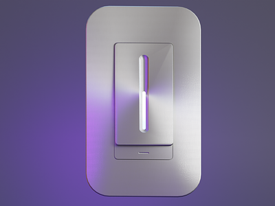 Daily UI #2 - Light Switch animation blender switch ui xr xrdesign