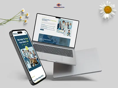 ind Your Future: The Ultimate Job Portal🚀💼 agencycreatives design ui uiux userinterface webdesign webdevelopment website