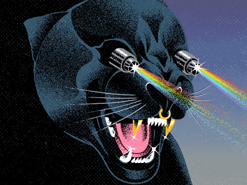 Browse thousands of Black Panther Gif images for design inspiration