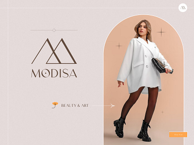 Modisa - Fashion Logo Design boutique logo branding clothing clothing logo clothing brand clothing brand logo design fashion fashion brand fashion logo fashion logo design letter logo logo package design text logo typography logo