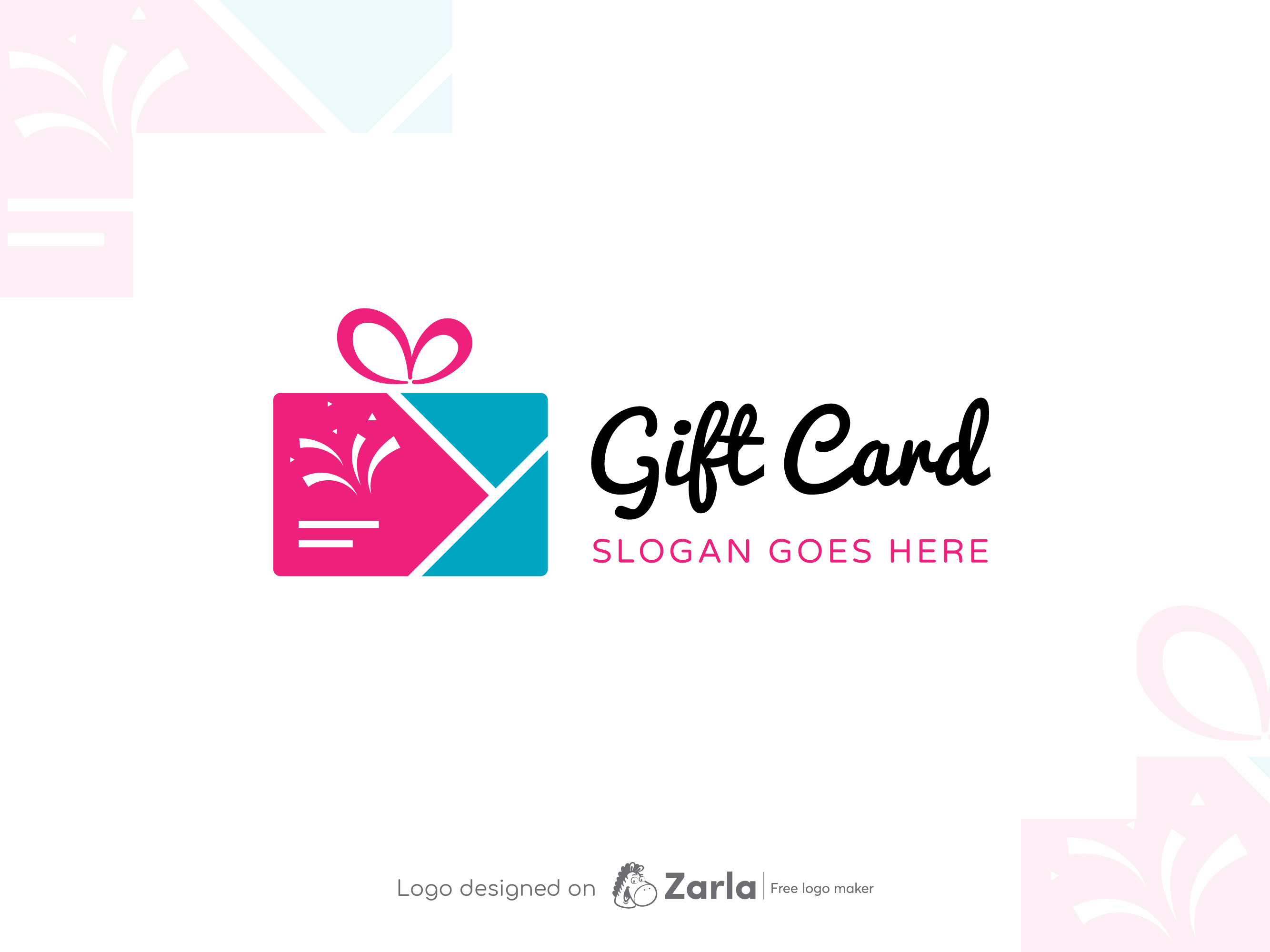 Logo design gift box or gift box template with ribbon sign, letter G and  gifts.Logo for surprise,valentin,birthday,gift shop,party and business.  12702445 Vector Art at Vecteezy