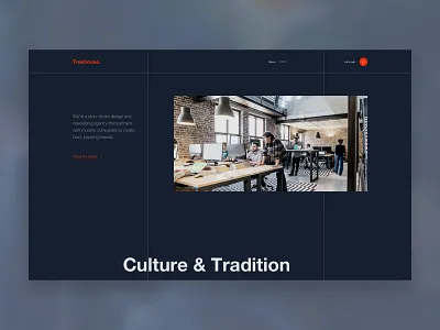 Treehouse Creative Studio 2021 design agency clean landingpage marketing minimal portfolio studio ui uidesign uidesigner visualdesign webdesign webdesigner website