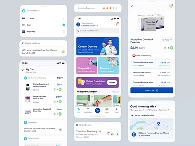 Docly - Service Features | Medical Solution App animation booking doctor clinic doctor doctor app doctor appointment health health care healthcare healthcare app hospital app medical medical app medical care medical interface mobile mobile app patient patient app schedule