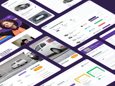 Buying a car online app car corp design ecommerce marketplace modern premium product styleguide ui used cars