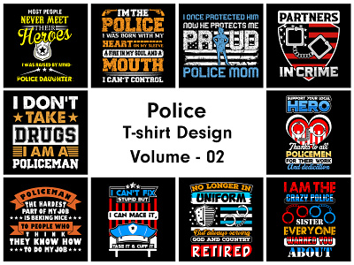 Police T-shirt Design graphic design police police t shirt police t shirt design t shirt design tshirt tshirt design typography t shirt ui uiux ux