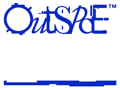 OUTSCE: Experimental Logo & Typography Design bold branding colour experimental graphic design logo typography