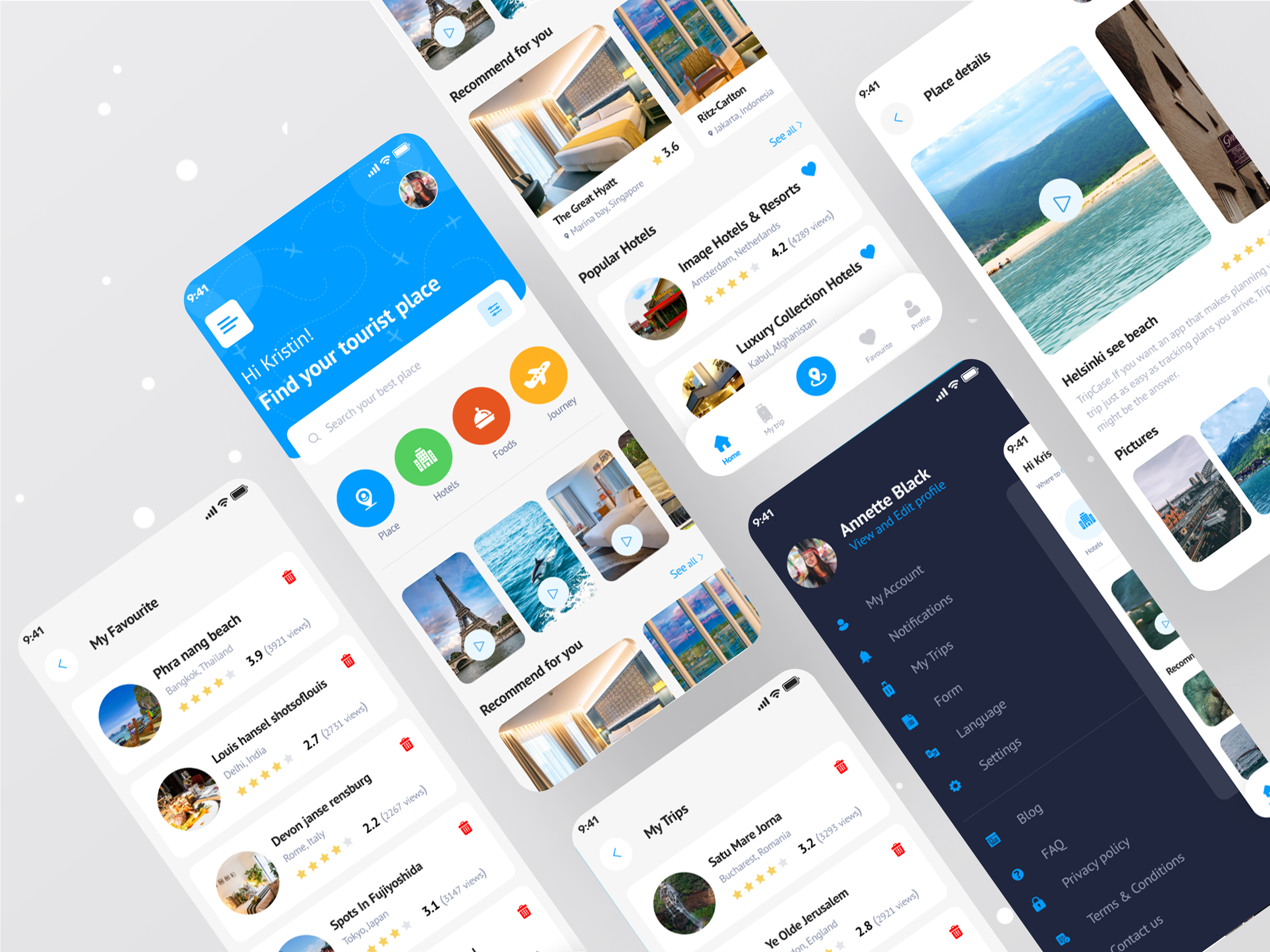 Example of Custom Mobile App UI/UX Design