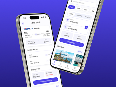 Mobile app design - Travel booking app app app design application design booking flight flight booking ios design mobile app mobile design ticket design tourism travel app ui ui design user experience user interface ux ux design