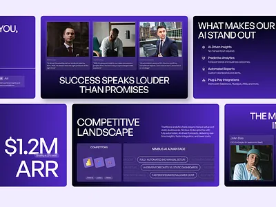 Pitch Deck Design - AI Solutions Startup coloristy coloristy media deck keynote pitch pitch deck presentation presentation design presentation design agency slide slide deck slide deck design ux design vc vc funding venture capital venture capital deck