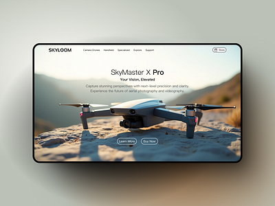 Skyloom ui ux webdesign