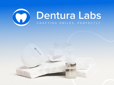 Dentura Labs Logo Branding | Dental Logo Branding brand identity branding dental dental logo dental logo brand identity dentalcare designstudio graphicdesign logo