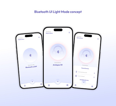 Bluetooth UI Concept