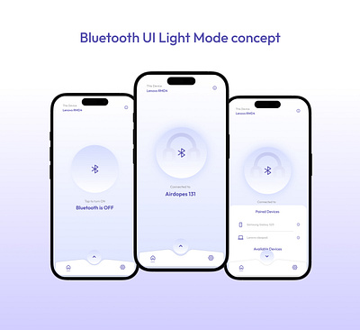 Bluetooth UI Concept