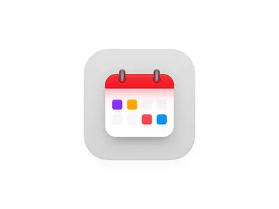 Calendar Icon bigsur icon big sur icon ios icon iphone icon mac icon macos icon osx icon operating system icon os icon realistic icon app icon sandor schedule calendar icon schedule reminder skeu icon skeuomorph icon skeuomorphism icon user interface icon ui icon gui