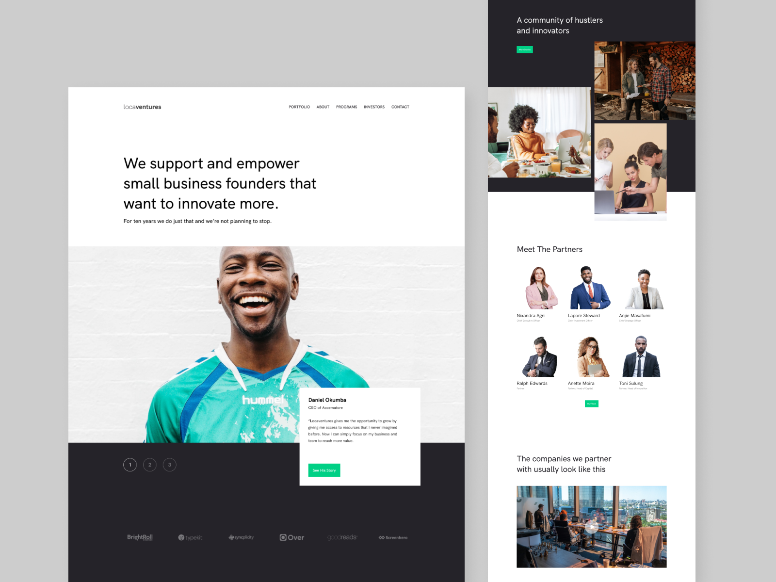 Example of Website Design