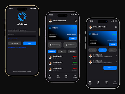 Banking App Ui app bankapp branding fintechapp mobile ui ux