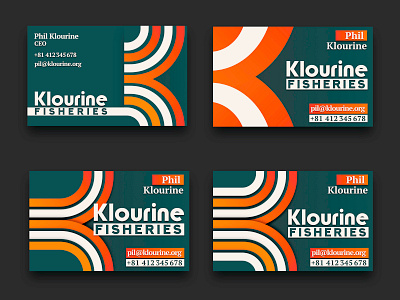 K based Kards 80s branding business cards design logo vector