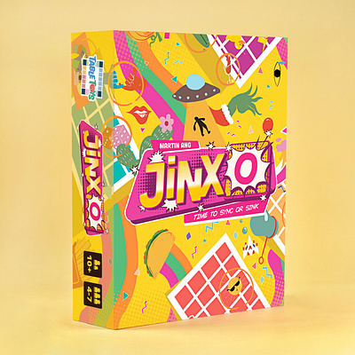 JINX-O Identity Design board game branding graphic design identity